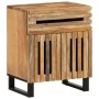 Mesita de noche madera maciza de acacia 50x34x60 cm de , Mesitas de noche - Ref: Foro24-377492, Precio: 101,17 €, Descuento: %