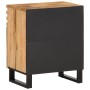 Mesita de noche madera maciza de acacia 50x34x60 cm de , Mesitas de noche - Ref: Foro24-377492, Precio: 101,17 €, Descuento: %