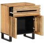 Mesita de noche madera maciza de acacia 50x34x60 cm de , Mesitas de noche - Ref: Foro24-377492, Precio: 101,17 €, Descuento: %