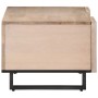 Massiver Couchtisch aus weißem Mangoholz 100x55x40 cm von , Couchtisch - Ref: Foro24-377499, Preis: 175,99 €, Rabatt: %