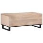 Massiver Couchtisch aus weißem Mangoholz 100x55x40 cm von , Couchtisch - Ref: Foro24-377499, Preis: 175,99 €, Rabatt: %