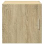 Engineered wood Sonoma oak wall cabinet 40x42.5x40 cm by , Sideboards - Ref: Foro24-846098, Price: 41,67 €, Discount: %