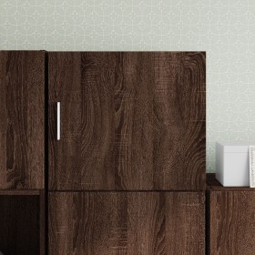 Engineered wood brown oak wall cabinet 45x42.5x40 cm by , Sideboards - Ref: Foro24-846109, Price: 46,99 €, Discount: %