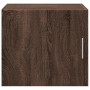 Engineered wood brown oak wall cabinet 45x42.5x40 cm by , Sideboards - Ref: Foro24-846109, Price: 48,38 €, Discount: %