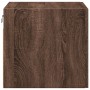 Engineered wood brown oak wall cabinet 45x42.5x40 cm by , Sideboards - Ref: Foro24-846109, Price: 48,38 €, Discount: %