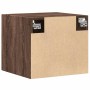 Engineered wood brown oak wall cabinet 45x42.5x40 cm by , Sideboards - Ref: Foro24-846109, Price: 48,38 €, Discount: %