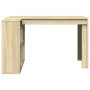 Engineered wood desk in Sonoma oak, 123.5x73.5x75 cm by , Desks - Ref: Foro24-847984, Price: 102,99 €, Discount: %