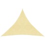 Beige HDPE sail awning 160 g/m² 3x3x3 m by vidaXL, Umbrellas - Ref: Foro24-311142, Price: 25,35 €, Discount: %