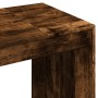 Engineered wood smoked oak desk 123.5x73.5x75 cm by , Desks - Ref: Foro24-847986, Price: 102,21 €, Discount: %