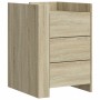 Mesita de noche madera de ingeniería roble Sonoma 45x50x65 cm de , Mesitas de noche - Ref: Foro24-848306, Precio: 93,55 €, De...