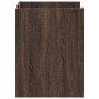 Mesita de noche madera de ingeniería marrón roble 45x50x65 cm de , Mesitas de noche - Ref: Foro24-848310, Precio: 105,84 €, D...