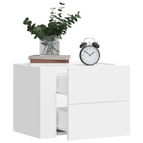 Mesita de noche de pared blanco 45x30x35 cm de , Mesitas de noche - Ref: Foro24-848325, Precio: 53,82 €, Descuento: %