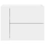 Mesita de noche de pared blanco 45x30x35 cm de , Mesitas de noche - Ref: Foro24-848325, Precio: 59,33 €, Descuento: %