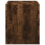 Wall-mounted bedside table in smoked oak color, 45x30x35 cm by , Nightstands - Ref: Foro24-848333, Price: 57,99 €, Discount: %