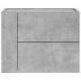 Mesitas de noche de pared 2 unidades gris hormigón 45x30x35 cm de , Mesitas de noche - Ref: Foro24-848331, Precio: 52,34 €, D...