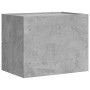 Wall-mounted bedside tables 2 units concrete gray 45x30x35 cm by , Nightstands - Ref: Foro24-848331, Price: 52,34 €, Discount: %