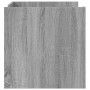 Mesa de centro de madera de ingeniería gris Sonoma 80x50x50 cm de , Mesas de centro - Ref: Foro24-848344, Precio: 84,63 €, De...