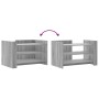 Mesa de centro de madera de ingeniería gris Sonoma 80x50x50 cm de , Mesas de centro - Ref: Foro24-848344, Precio: 84,63 €, De...