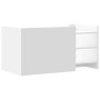 Mesa de centro de madera de ingeniería blanca 100x50x50 cm de , Mesas de centro - Ref: Foro24-848346, Precio: 93,04 €, Descue...