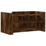 Engineered wood smoked oak coffee table 100x50x50 cm by , Coffee table - Ref: Foro24-848350, Price: 103,99 €, Discount: %