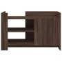 Mesa de centro de madera de ingeniería marrón roble 80x50x50 cm de , Mesas de centro - Ref: Foro24-848359, Precio: 90,57 €, D...