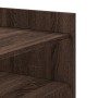 Engineered wood brown oak coffee table 100x50x50 cm by , Coffee table - Ref: Foro24-848352, Price: 98,32 €, Discount: %