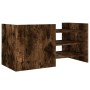 Engineered wood TV stand in smoked oak, 80x35x40 cm by , TV Furniture - Ref: Foro24-848371, Price: 60,92 €, Discount: %