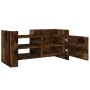 Engineered wood TV stand in smoked oak, 80x35x40 cm by , TV Furniture - Ref: Foro24-848371, Price: 60,92 €, Discount: %