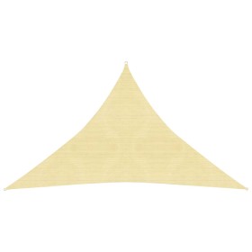 Beige HDPE sail shade 160 g/m² 2.5x2.5x3.5 m by vidaXL, Umbrellas - Ref: Foro24-311141, Price: 21,32 €, Discount: %