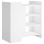 Weißer Schrank aus Holzwerkstoff 73,5x35x75 cm von , Sideboards - Ref: Foro24-848402, Preis: 79,64 €, Rabatt: %