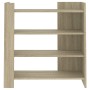 Aparador de madera de ingeniería roble Sonoma 73,5x35x75 cm de , Aparadores - Ref: Foro24-848390, Precio: 74,99 €, Descuento: %