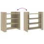 Aparador de madera de ingeniería roble Sonoma 73,5x35x75 cm de , Aparadores - Ref: Foro24-848390, Precio: 67,86 €, Descuento: %