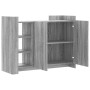 Aparador madera de ingeniería gris Sonoma 100x35x75 cm de , Aparadores - Ref: Foro24-848414, Precio: 111,79 €, Descuento: %