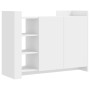 Weißer Schrank aus Holzwerkstoff 100x35x75 cm von , Sideboards - Ref: Foro24-848409, Preis: 111,79 €, Rabatt: %