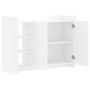 Weißer Schrank aus Holzwerkstoff 100x35x75 cm von , Sideboards - Ref: Foro24-848409, Preis: 111,79 €, Rabatt: %