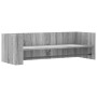 Engineered wood gray Sonoma wall shelf 100x35x30.5 cm by , Shelves and shelves - Ref: Foro24-848463, Price: 50,09 €, Discount: %