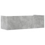 Engineered wood gray concrete wall shelf 100x35x30.5 cm by , Shelves and shelves - Ref: Foro24-848461, Price: 42,73 €, Discou...