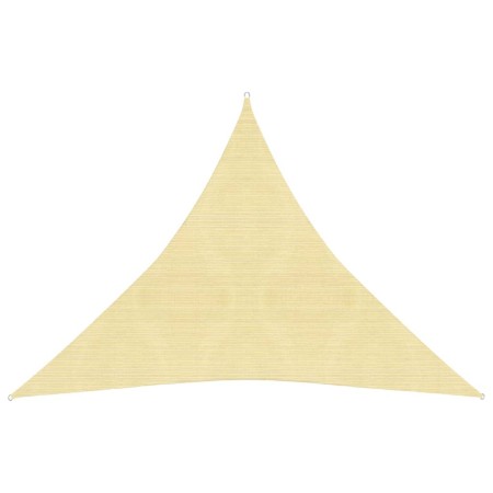 Sail awning HDPE beige 160 g/m² 4.5x4.5x4.5 m by vidaXL, Umbrellas - Ref: Foro24-311150, Price: 36,37 €, Discount: %