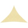 Sail awning HDPE beige 160 g/m² 4.5x4.5x4.5 m by vidaXL, Umbrellas - Ref: Foro24-311150, Price: 36,37 €, Discount: %