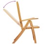 Folding garden chairs 6 pcs solid acacia wood textilene by , Garden chairs - Ref: Foro24-3279239, Price: 435,55 €, Discount: %