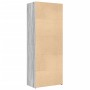 Aparador alto madera de ingeniería gris Sonoma 70x42,5x185 cm de , Aparadores - Ref: Foro24-3281376, Precio: 175,09 €, Descue...