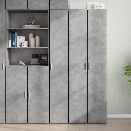 Engineered wood sideboard in concrete grey, 30x42.5x185 cm by , Sideboards - Ref: Foro24-3281395, Price: 133,92 €, Discount: %