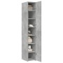 Aparador de madera de ingeniería gris hormigón 30x42,5x185 cm de , Aparadores - Ref: Foro24-3281395, Precio: 133,72 €, Descue...