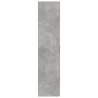 Tall engineered wood sideboard in gray concrete 70x42.5x185 cm by , Sideboards - Ref: Foro24-3281430, Price: 186,78 €, Discou...