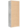 Aparador alto madera de ingeniería gris hormigón 70x42,5x185 cm de , Aparadores - Ref: Foro24-3281430, Precio: 188,49 €, Desc...