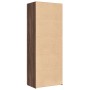 Aparador alto madera de ingeniería marrón roble 70x42,5x185 cm de , Aparadores - Ref: Foro24-3281426, Precio: 181,88 €, Descu...