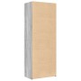 Aparador alto madera de ingeniería gris Sonoma 70x42,5x185 cm de , Aparadores - Ref: Foro24-3281432, Precio: 199,11 €, Descue...