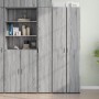 Engineered wood gray Sonoma sideboard 30x42.5x185 cm by , Sideboards - Ref: Foro24-3281397, Price: 127,91 €, Discount: %