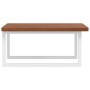 Wall-mounted steel and solid oak wood sink shelf by , bathroom vanities - Ref: Foro24-3302484, Price: 83,99 €, Discount: %