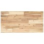 Estante de lavabo de pared acero y madera maciza de acacia de , Tocadores de baño - Ref: Foro24-3302664, Precio: 61,46 €, Des...